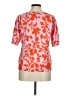 Talbots Orange Short Sleeve Blouse Size M - photo 2