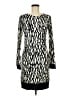 Cache Graphic Ivory Cocktail Dress Size 8 - photo 1