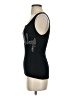 Bella 100% Cotton Black Tank Top Size S - photo 5
