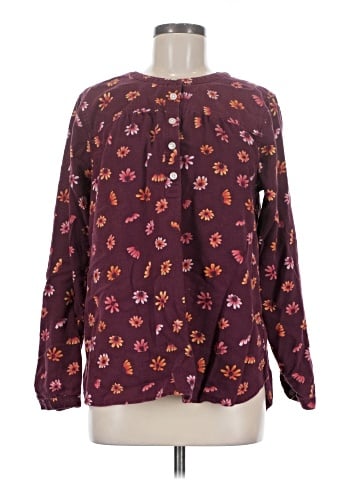 Duluth Trading Co. Long Sleeve Henley (view 1)