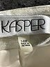 Kasper 100% Polyester Ivory Jacket Size 14 - photo 6