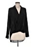 Witchery Black Long Sleeve Blouse Size 8 - photo 1