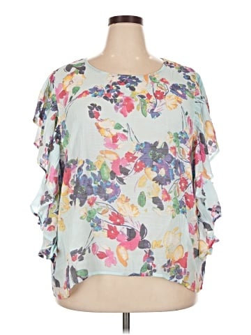 Zac & Rachel 3/4 Sleeve Blouse (view 1)