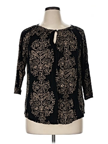 Lucky Brand 3/4 Sleeve Blouse (view 1)