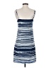 CAbi 100% Polyester Stripes Blue Casual Dress Size XS - photo 2