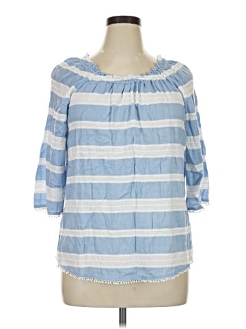 Westbound 3/4 Sleeve Blouse (view 1)