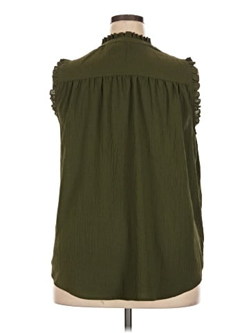 Rain Sleeveless Blouse (view 2)