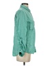 Billy T Teal Long Sleeve Button-Down Shirt Size S - photo 4