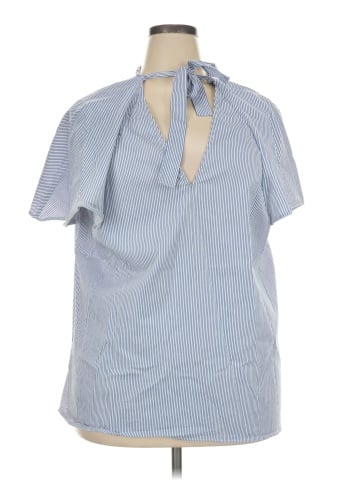 RACHEL Rachel Roy Short Sleeve Blouse (view 1)