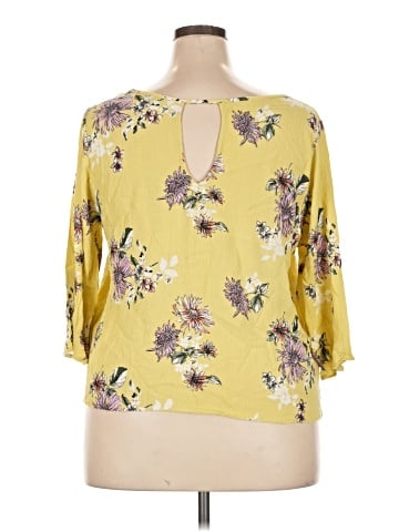 Papermoon 3/4 Sleeve Blouse (view 2)