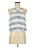 Fox 100% Rayon Blue Sleeveless Blouse Size M - photo 1