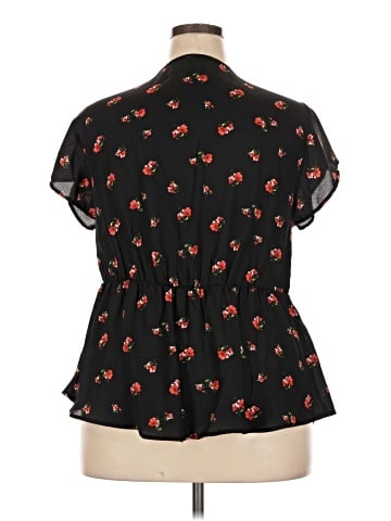 Sweet Rain Short Sleeve Blouse (view 2)
