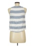 Fox 100% Rayon Blue Sleeveless Blouse Size M - photo 2