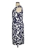 AB Studio Print Blue Casual Dress Size 16 - photo 5