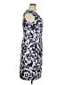 AB Studio Print Blue Casual Dress Size 16 - photo 4
