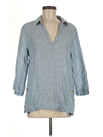 Tahari 3/4 Sleeve Button-Down Shirt (view 1)
