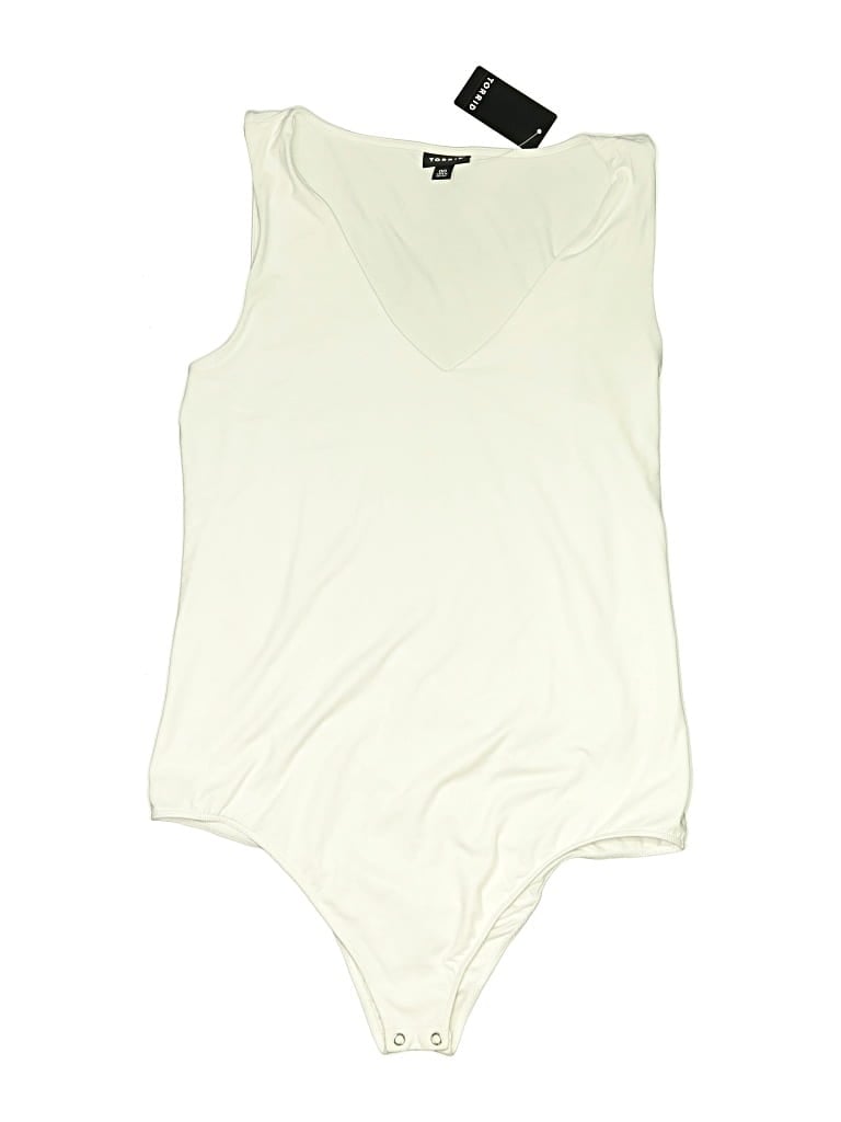 Pre-owned Torrid Bodysuit In Ivory
