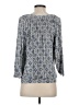 dalia Blue 3/4 Sleeve Blouse Size S - photo 2
