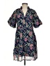 THML Paisley Blue Casual Dress Size S - photo 1