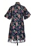 THML Paisley Blue Casual Dress Size S - photo 2