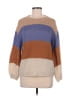 Vero Moda Color Block Tan Pullover Sweater Size M - photo 1