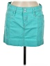 Gap Teal Denim Skirt Size 6 - photo 1