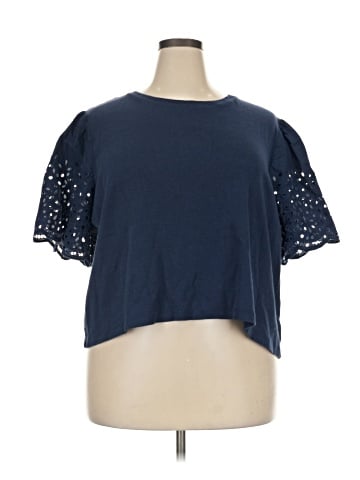 Elie Tahari Short Sleeve Top (view 1)