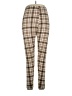 Just Be... Plaid Brown Casual Pants Size XL - photo 1