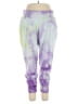 Danskin Tie-dye Purple Sweatpants Size XL - photo 1