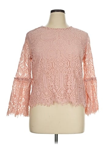 Worthington 3/4 Sleeve Top (view 1)