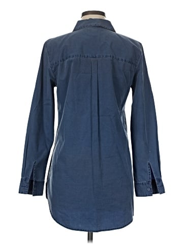 Garnet Hill Long Sleeve Button-Down Shirt (view 2)