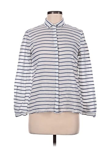 Massimo Dutti Long Sleeve Button-Down Shirt (view 1)