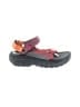 Teva Burgundy Sandals Size 9 - photo 1
