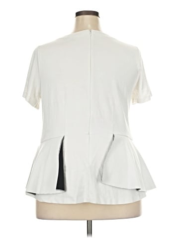 ELOQUII Short Sleeve Top (view 2)