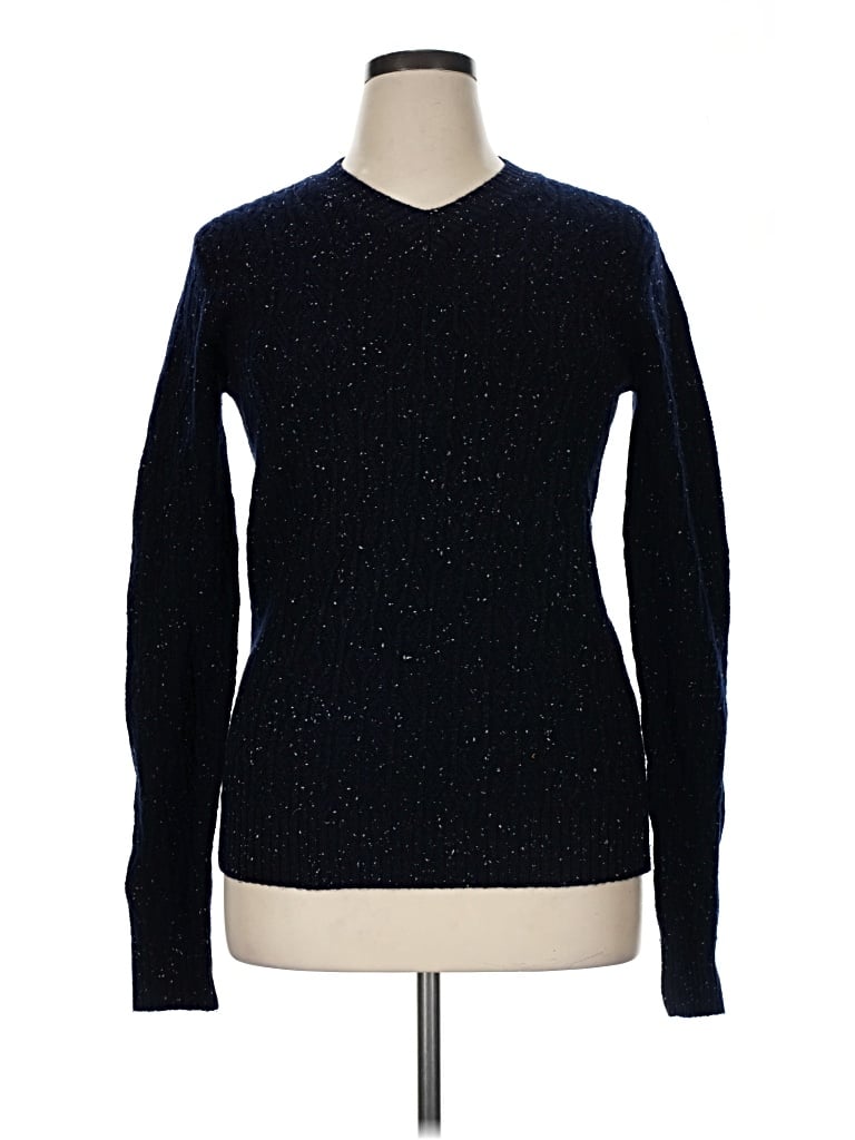 Pre-owned Billy Reid Wool Pullover Sweater In Blue
