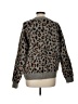 Zara Animal Print Gray Pullover Sweater Size L - photo 2