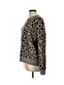 Zara Animal Print Gray Pullover Sweater Size L - photo 5
