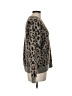 Zara Animal Print Gray Pullover Sweater Size L - photo 4