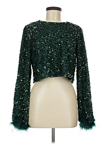Lulus Long Sleeve Blouse (view 1)