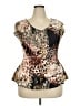 Cato 100% Polyester Gold Sleeveless Blouse Size 18 - photo 1