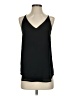 Ann Taylor LOFT Outlet 100% Polyester Black Sleeveless Blouse Size S - photo 1