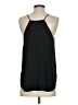 Ann Taylor LOFT Outlet 100% Polyester Black Sleeveless Blouse Size S - photo 2