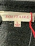 Solitaire 100% Acrylic Black Cardigan Size L - photo 7