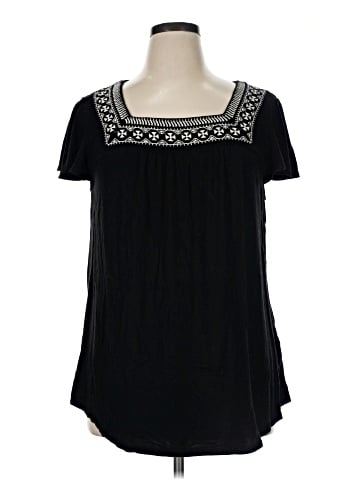 Adrianna Papell Short Sleeve Top (view 1)