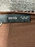 MNG Metallic Silver Formal Skirt Size XXL - photo 4