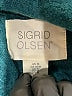 Sigrid Olsen Teal Wool Blazer Size M - photo 6