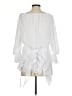Missguided 100% Polyester White 3/4 Sleeve Blouse Size S - photo 2