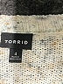 Torrid 100% Polyester Tweed Silver Pullover Sweater Size 4X Plus (4) - photo 7