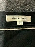 Max Studio Stripes Black Short Sleeve T-Shirt Size L - photo 7