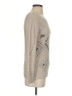 Venus Argyle Tan Pullover Sweater Size S - photo 4